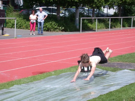 Slip 'n Slide beim Heidees Cup 2009