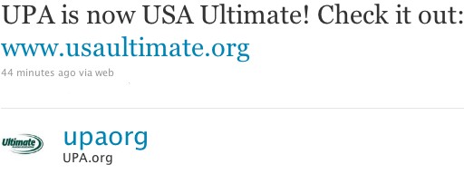 UPA is USAU